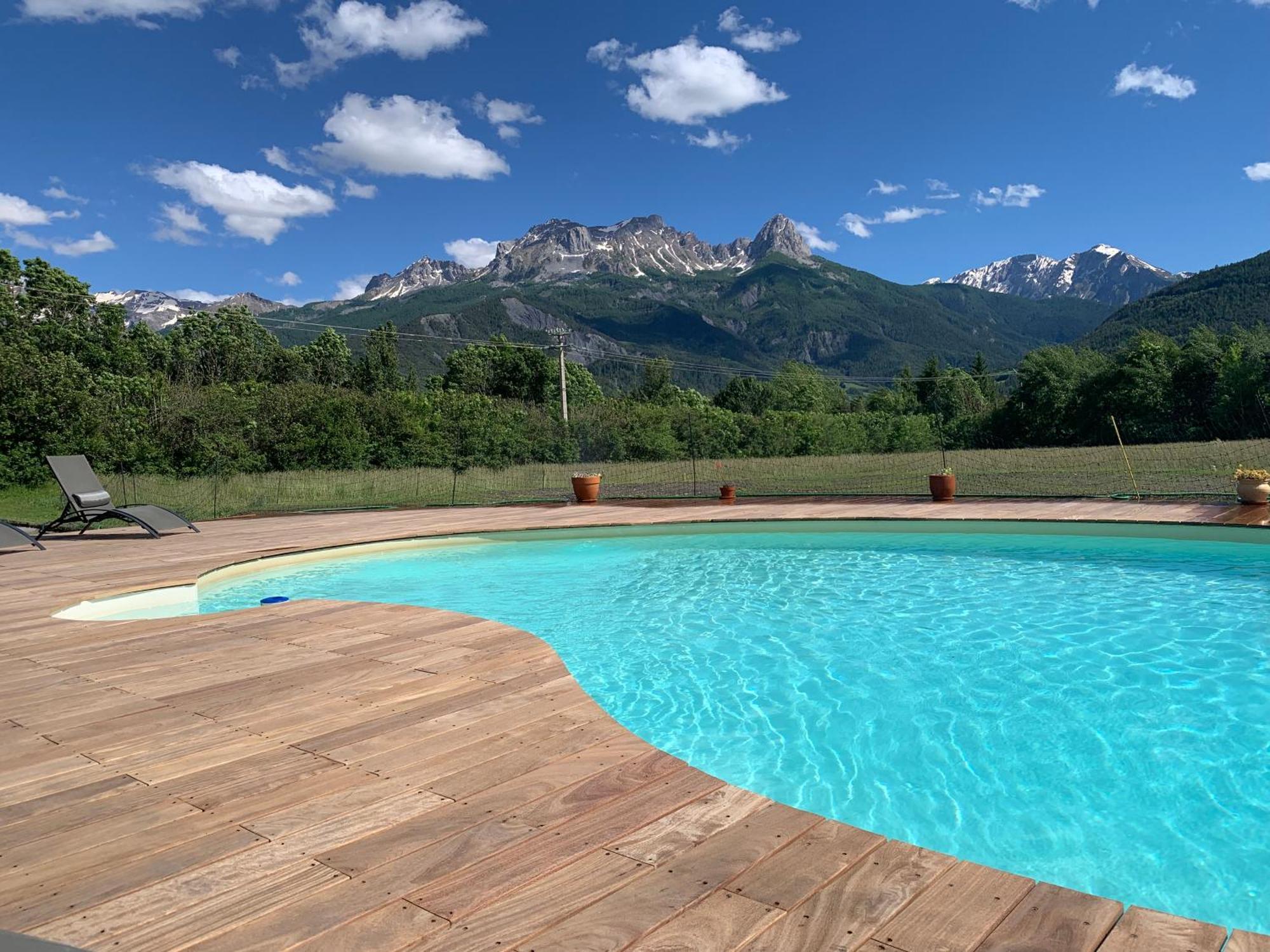 Bed and Breakfast L'Escale En Ubaye Saint-Pons  Экстерьер фото