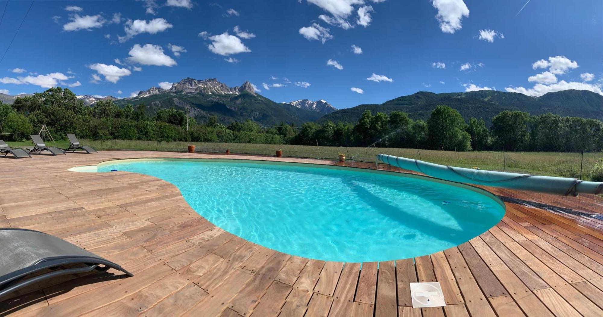 Bed and Breakfast L'Escale En Ubaye Saint-Pons  Экстерьер фото